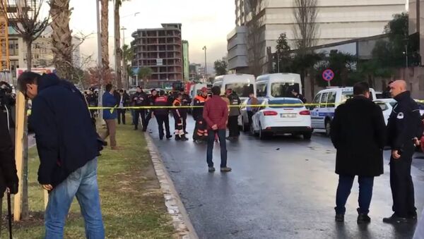 Ситуация на месте взрыва в турецком Измире