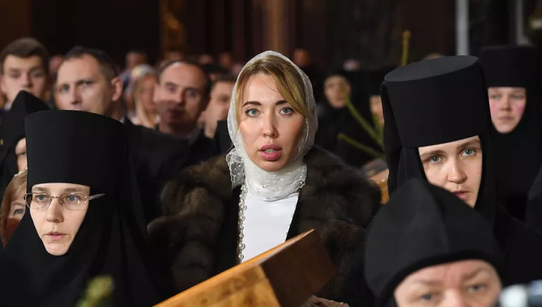 Рождественское богослужение в храме Христа Спасителя