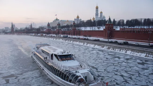 Аномальные морозы в Москве
