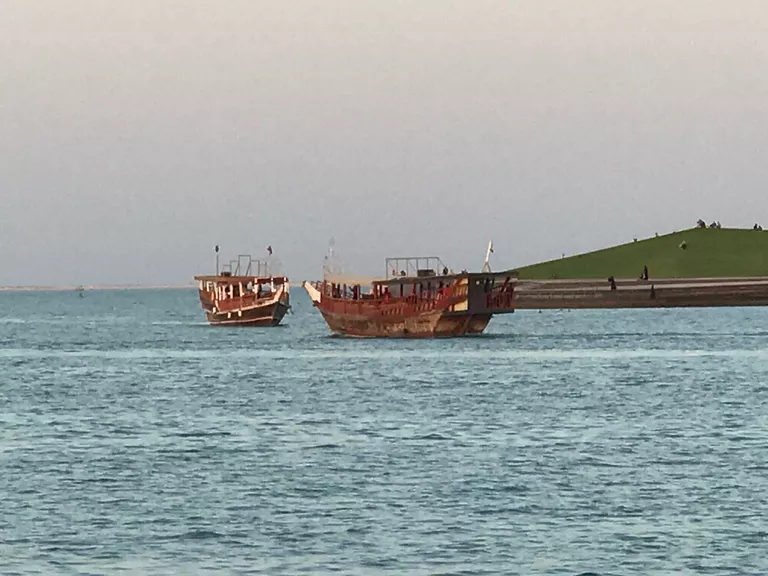 Ловля жемчуга в Катаре Ловля жемчуга в Катаре