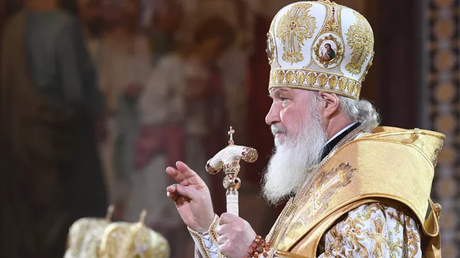 Рождественское богослужение в храме Христа Спасителя