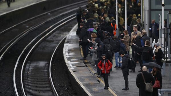 Суточная забастовка работников метро в Лондоне, 9 января 2017