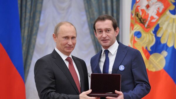 Президент России Владимир Путин на церемонии вручения государственных наград в Кремле