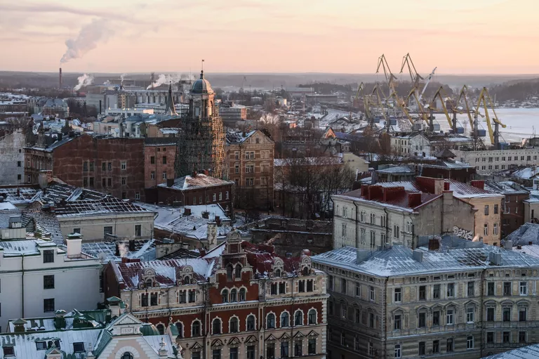 Старый город в Выборге Старый город в Выборге