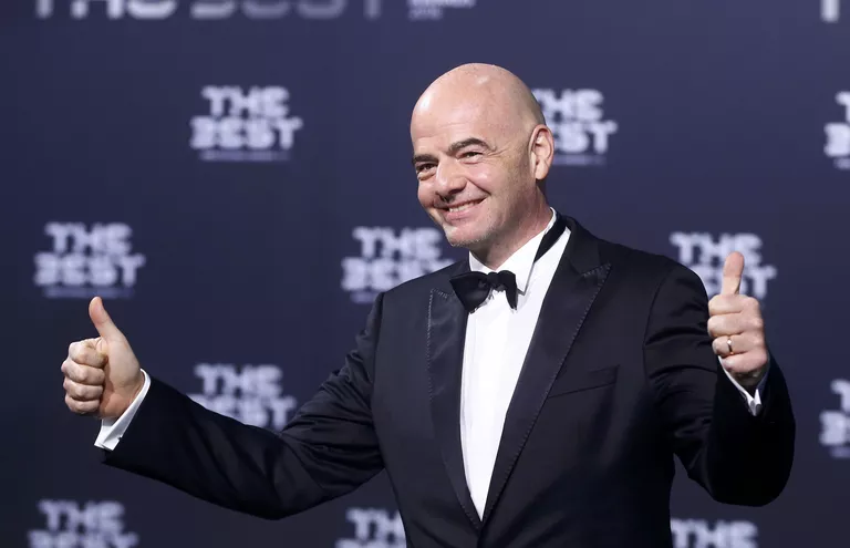 Президент ФИФА Джанни Инфантино