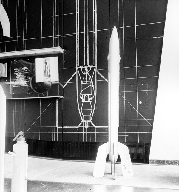 Макет ракеты ГИРД-09