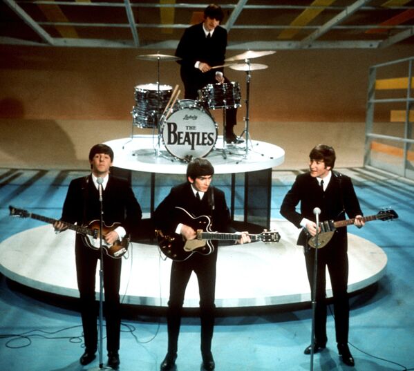 Выступление группы The Beatles