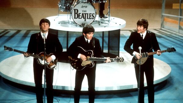Выступление группы The Beatles