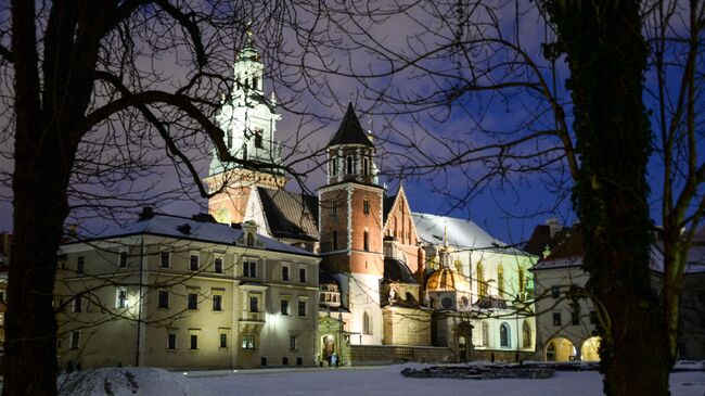 Королевский замок Вавель в Кракове. Архивное фото