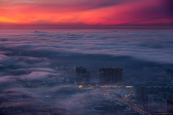 Москва под облаками. Тимирязевская