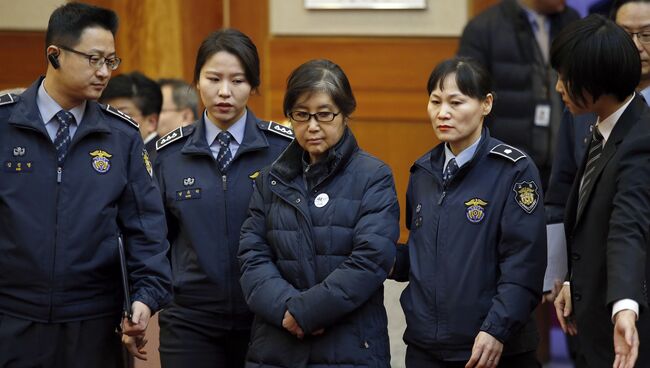 Цой Сун Силь в конституционном суде Южной Кореи. 16 января 2017