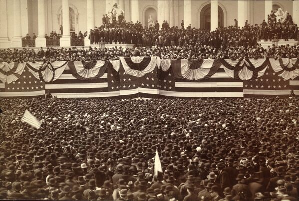 Инаугурация президента Гровера Кливленда округ Колумбия, США, 1885