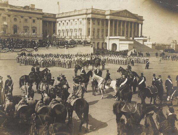 Инаугурация президента Теодора Рузвельта в Вашингтоне, округ Колумбия, США, 1905