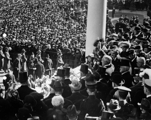 Инаугурация президента Уоррена Гардинга, округ Колумбия, США, 1921