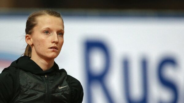 Чемпионка Европы 2014 года в прыжках с шестом Анжелика Сидорова. Архивное фото