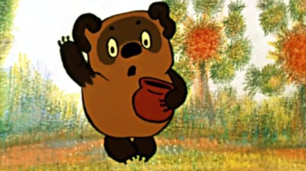 Кадр из мультфильма Винни-Пух