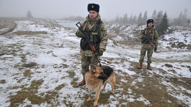 Украинские пограничники