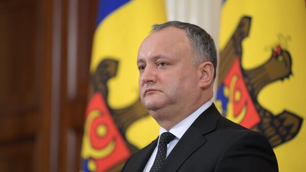 Президент Молдовы Игорь Додон. Архивное фото