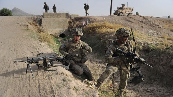 Американские военные в Афганистане 
