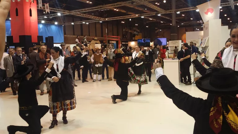 Туристическая ярмарка Fitur, открывшаяся в Мадриде, Испания Туристическая ярмарка Fitur, открывшаяся в Мадриде, Испания