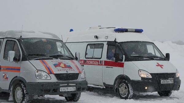 Машины экстренных служб Новосибирской области. Архивное фото