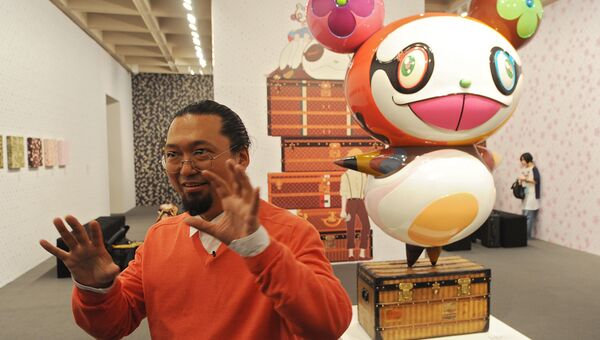 Японский художник Такаcи Мураками. Архивное фото