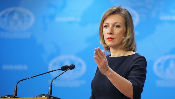 Официальный представитель МИД России Мария Захарова на брифинге по текущим вопросам внешней политики. 19 января 2017