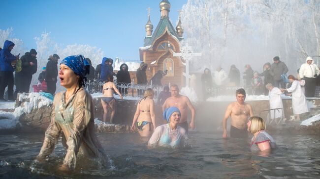 Празднование Крещения. Архивное фото