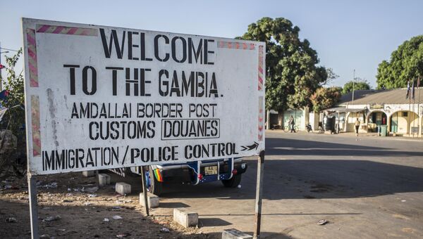 На границе Гамбии и Сенегала. Архивное фото