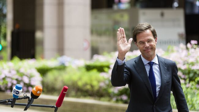 Премьер-министр Нидерландов Марк Рютте. Архивное фото