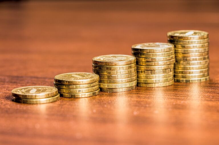 Монеты номиналом 10 российских рублей 