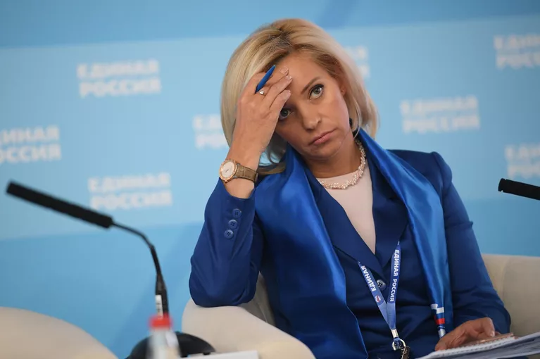 Заместитель председателя комитета Государственной Думы РФ по культуре Ольга Казакова на XVI съезде партии Единая Россия в Москве Заместитель председателя комитета Государственной Думы РФ по культуре Ольга Казакова на XVI съезде партии Единая Россия в Москве