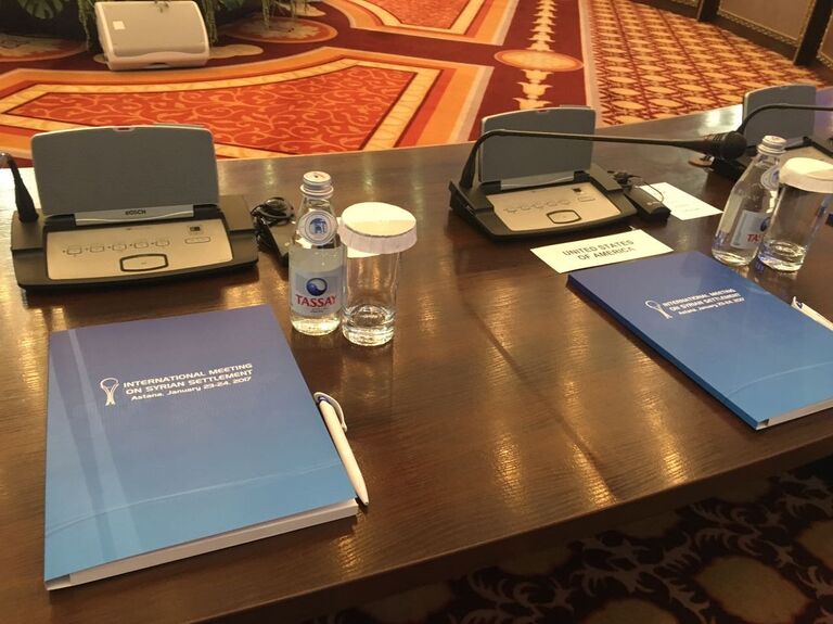 Переговоры о будущем Сирии в Астане