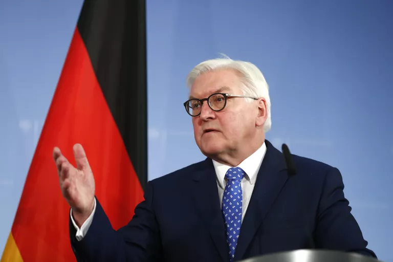 Министр иностранных дел Германии Франк-Вальтер Штайнмайер в Берлине Министр иностранных дел Германии Франк-Вальтер Штайнмайер в Берлине