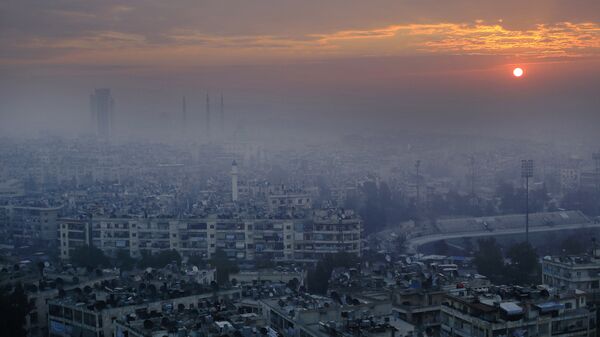 Панорама Алеппо, Сирия. Архивное фото
