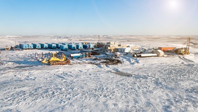 Добыча нефти на севере. Архивное фото