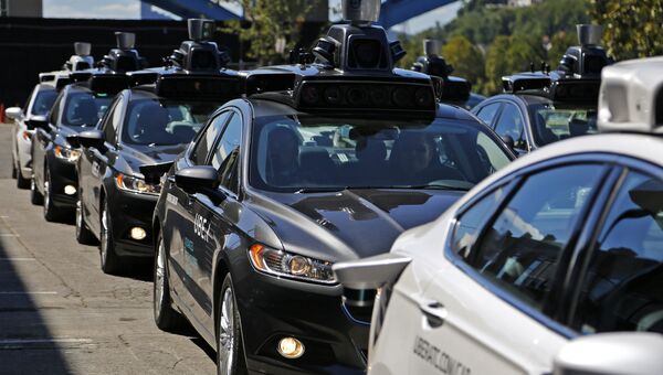 Беспилотные автомобили Uber в Питтсбурге. Архивное фото