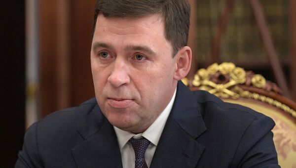 Губернатор Свердловской области Евгений Куйвашев. Архивное фото