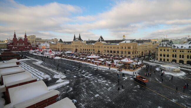 Красная площадь в Москве. Архивное фото