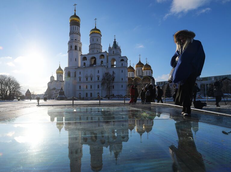 Соборная площадь Московского Кремля