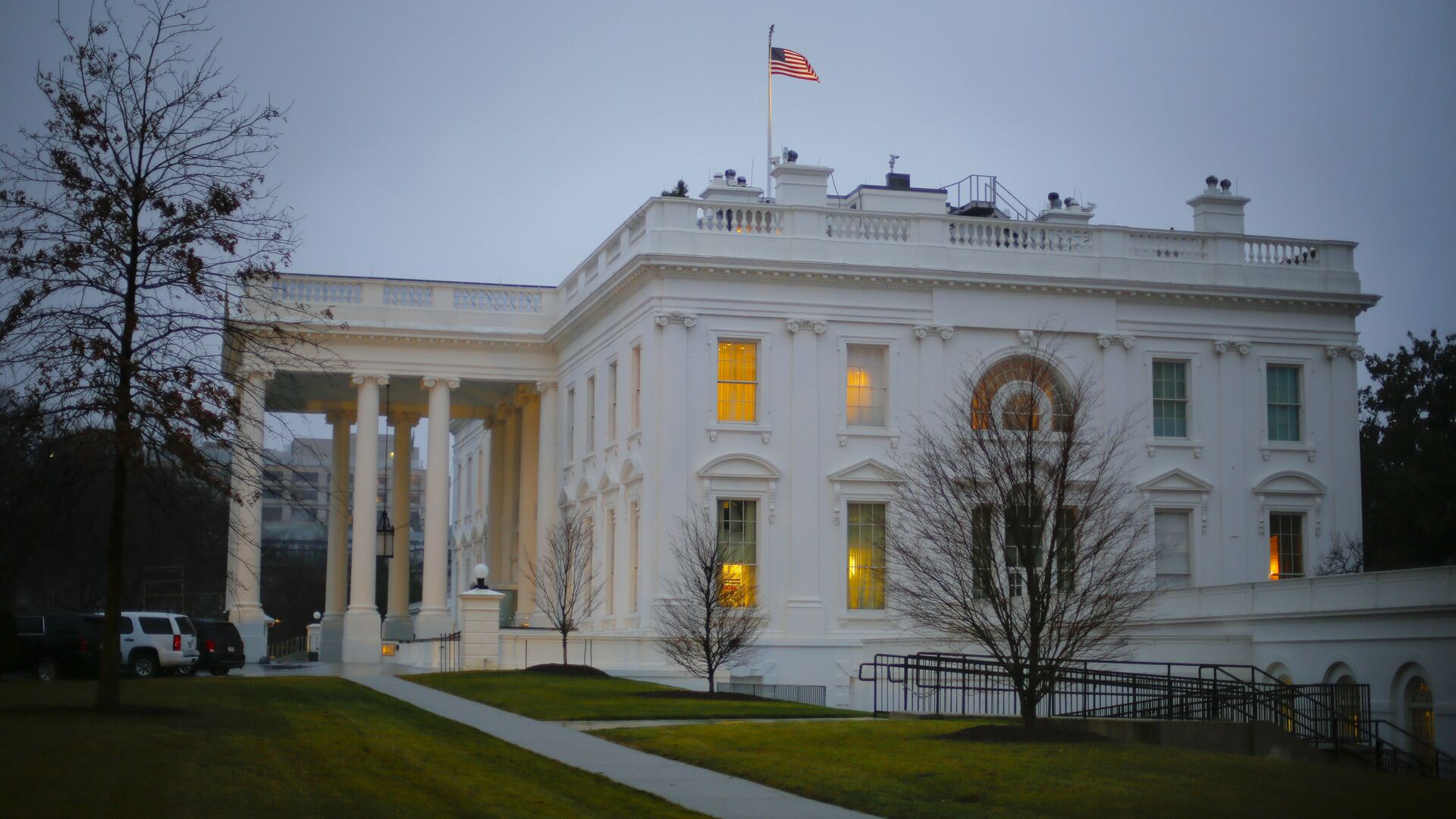 Здание Белого дома в Вашингтоне, США - РИА Новости, 1920, 24.01.2022