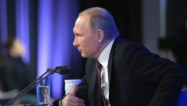Президент России Владимир Путин