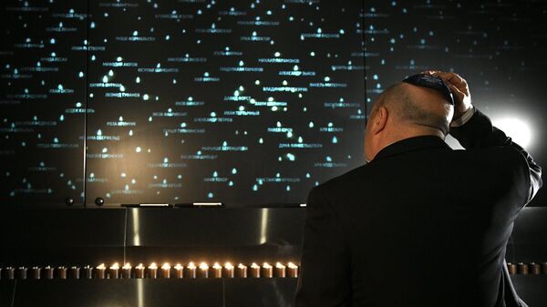 Церемония зажжения свечей, посвященная Международному дню памяти жертв Холокоста, Москва. Архивное фото