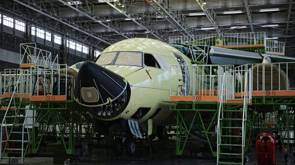 Фюзеляж самолета Ил-112В. Архивное фото