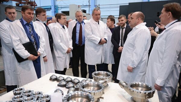 Вице-премьер РФ Дмитрий Рогозин посетил ВМЗ в Воронеже