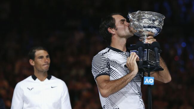 Роджер Федерер выиграл Открытый чемпионат Австралии по теннису, 29 января 2016