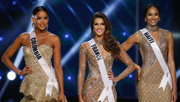 Тройка финалистов конкурса Мисс Вселенная
