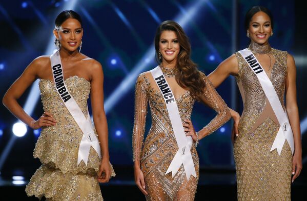Тройка финалистов конкурса Мисс Вселенная