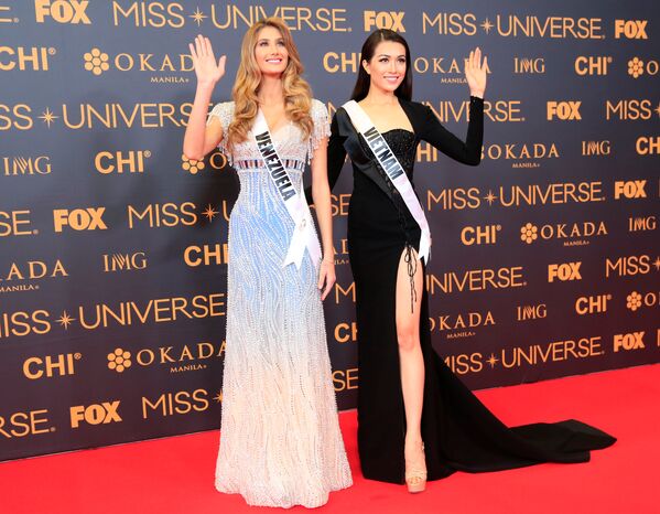 Мисс Венесуэла и Мисс Вьетнам
