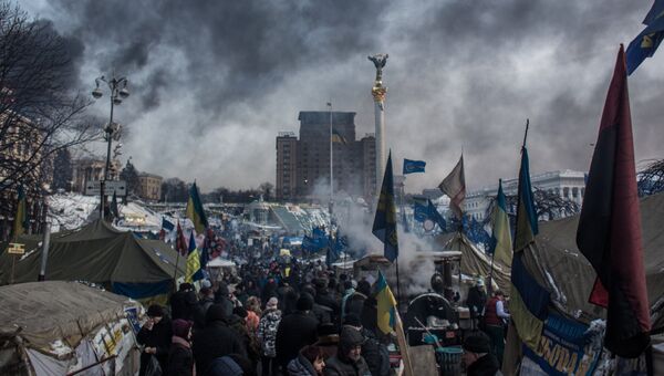 Митинги в Киеве. Архивное фото